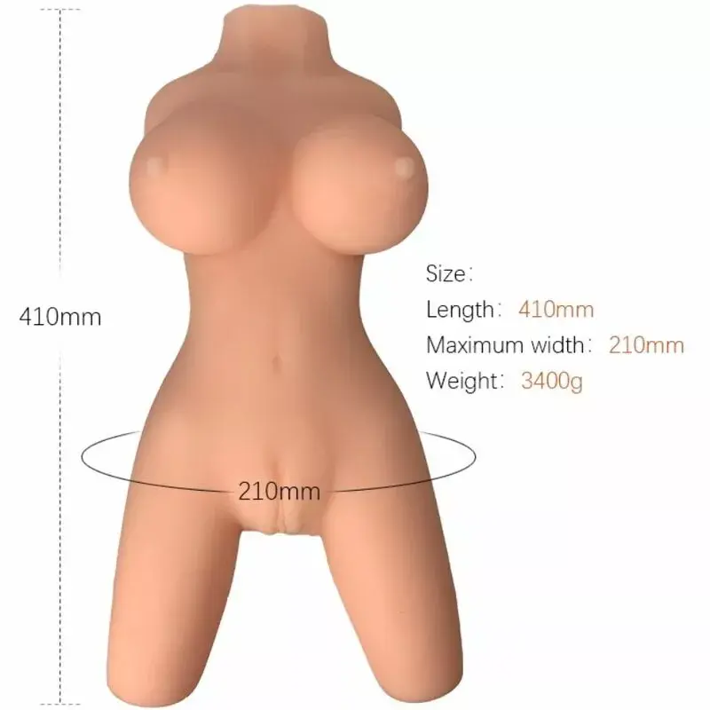 Reālistisks sieviešu torss Model 8 ARMONY