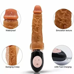Vibrator ARMONY FOR COUPLES D-238240 rechargeable silicone, skin color, waterproof