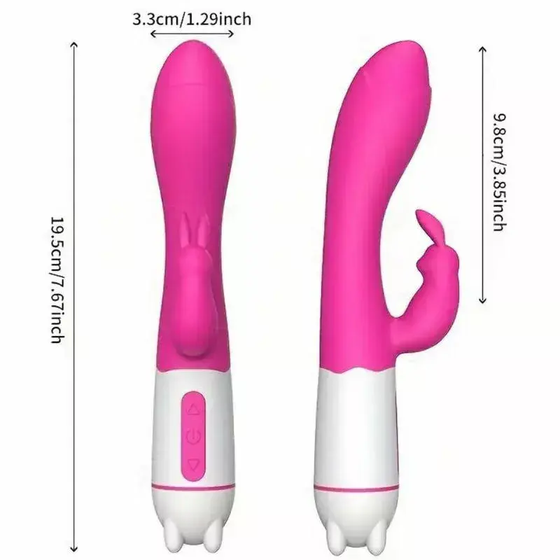 Вибратор ARMONY Happy Vibrator & Stimulator Rabbit Rose Photo 2