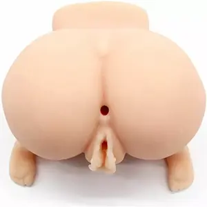 ARMONY FOR COUPLES Мужской мастурбатор Armony Silicone Black с двумя отверстиями