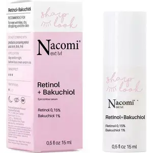 Acu serums Nacomi Next Level ar retinolu un bakuchiol, 15 ml