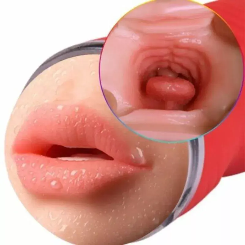 ARMONY Silikona masturbators sarkans dubultā vagina
