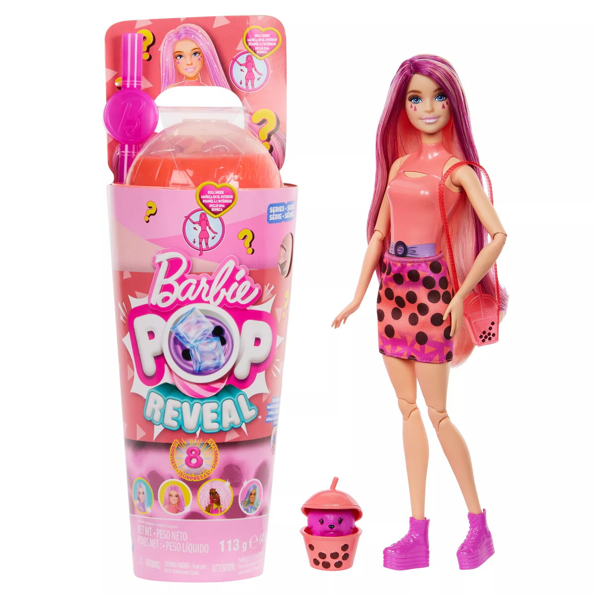 Modes lelle Mattel Barbie Pop Reveal