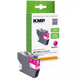 Картридж KMP Brother MFC-J1010DW LC421XLM Магента