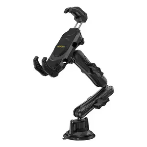 Pasīvs auto turētājs UleFone Armor Mount Max mobilajiem tālruņiem un planšetēm, piesūcekņa stiprinājums, melns