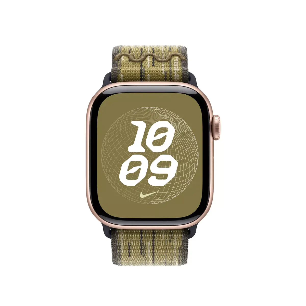 Ремешок Apple 42mm Зеленый/Серый Nike Sport Loop Photo 3