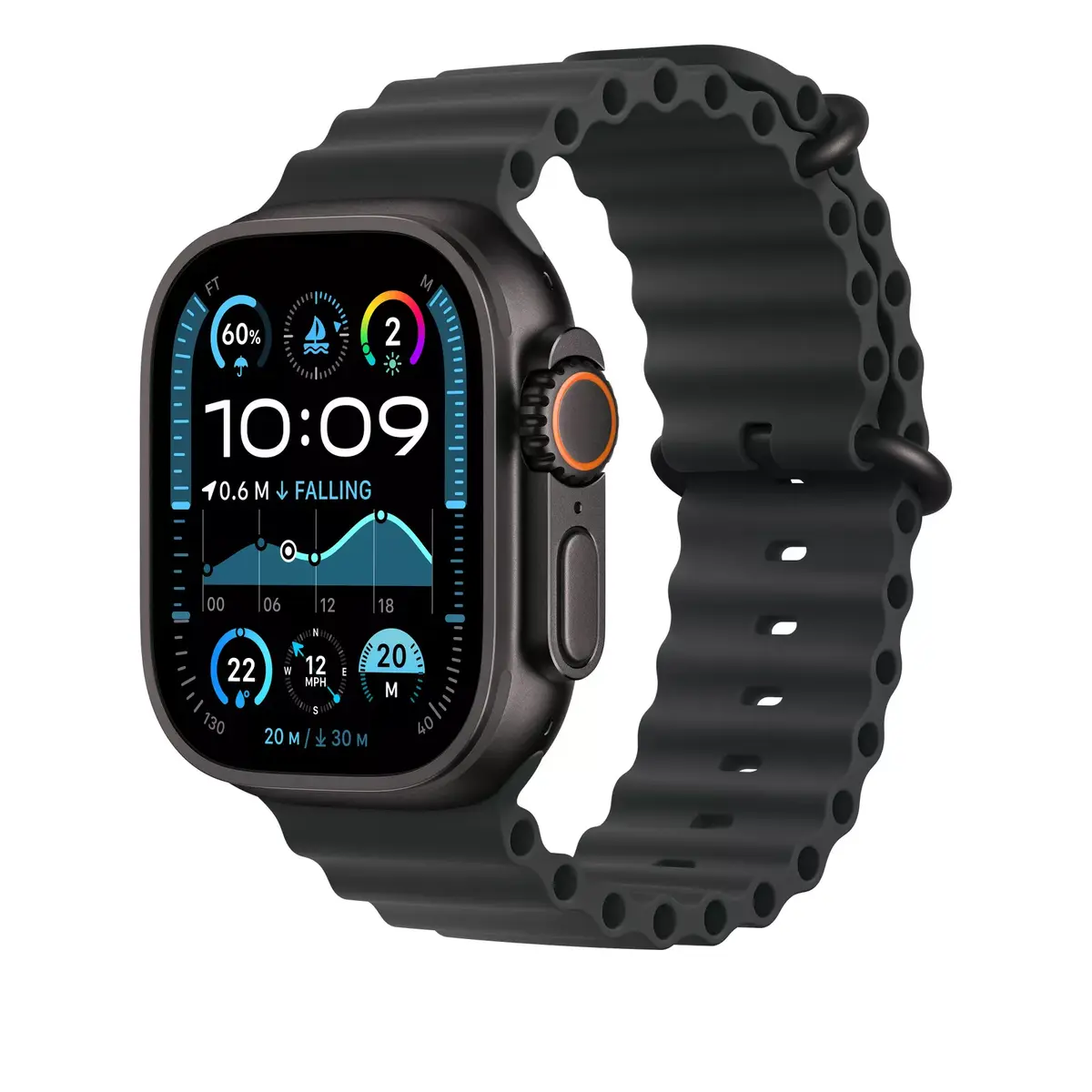Siksna Apple 49mm Black Ocean Band Photo 2