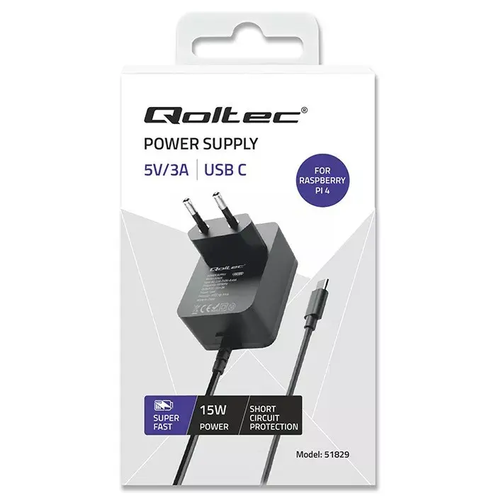 PD‑зарядное QOLTEC 51829 — USB‑C 30W Photo 8