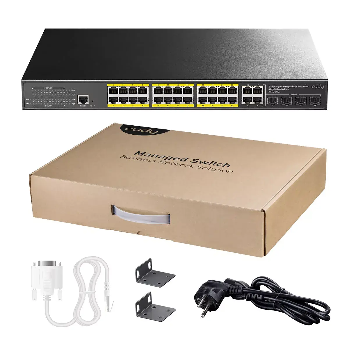 Managed Switch Cudy GS2028PS4 Photo 3