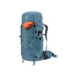 Mugursoma DEUTER Aircontact Core 50+10 Atlantic‑Ink — tilpums 50+10 l, regulējama muguras sistēma