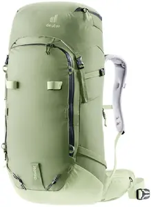 Mugursoma DEUTER Freescape Pro 38+ SL — 38+ L sieviešu fit, grove-mineral krāsa, poliamīda ripstop