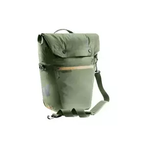 Mugursoma MANHATTAN Mainhattan 17+10 khaki clay — nodalītājs portatīvajam, polsterēta aizmugure