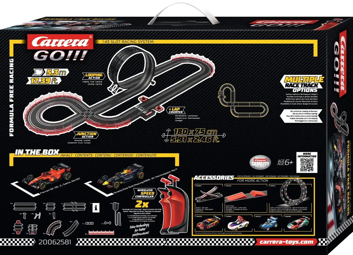 CARRERA GO!!! Racetrack Formula Free Racing wireless 20062581 Photo 3