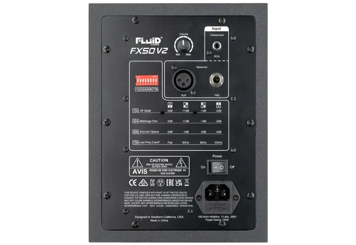 Aktīvais monitors FLUID AUDIO FX50 V2 50W Photo 2