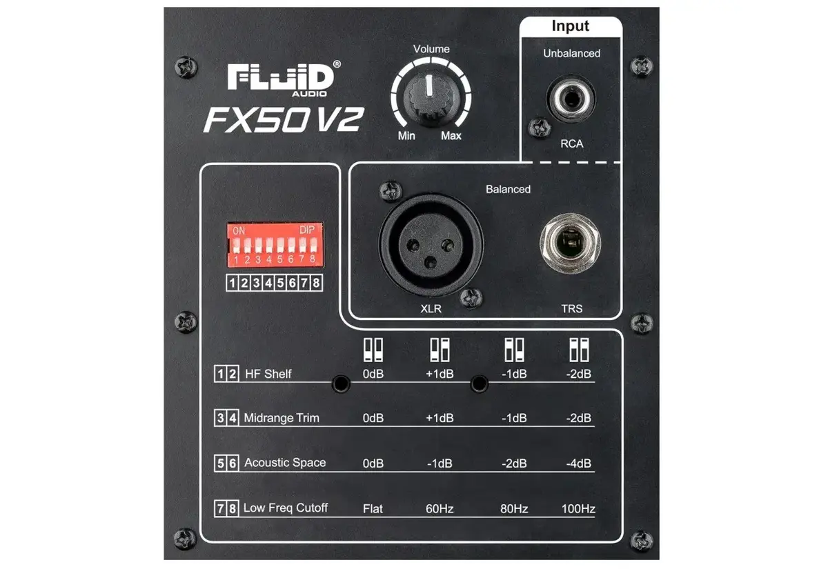 Aktīvais monitors FLUID AUDIO FX50 V2 50W Photo 5
