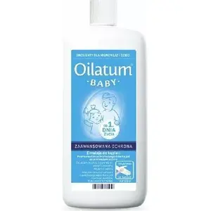 Vannas emulsija Oilatum Baby 500 ml — jaundzimušajiem, maiga ādas tīrīšana un mitrināšana