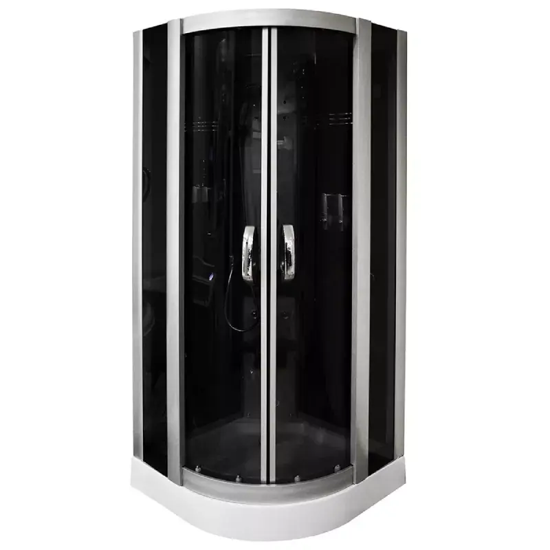 Shower cabin AMUE AMO-06089-80B 80×80 cm Photo 2