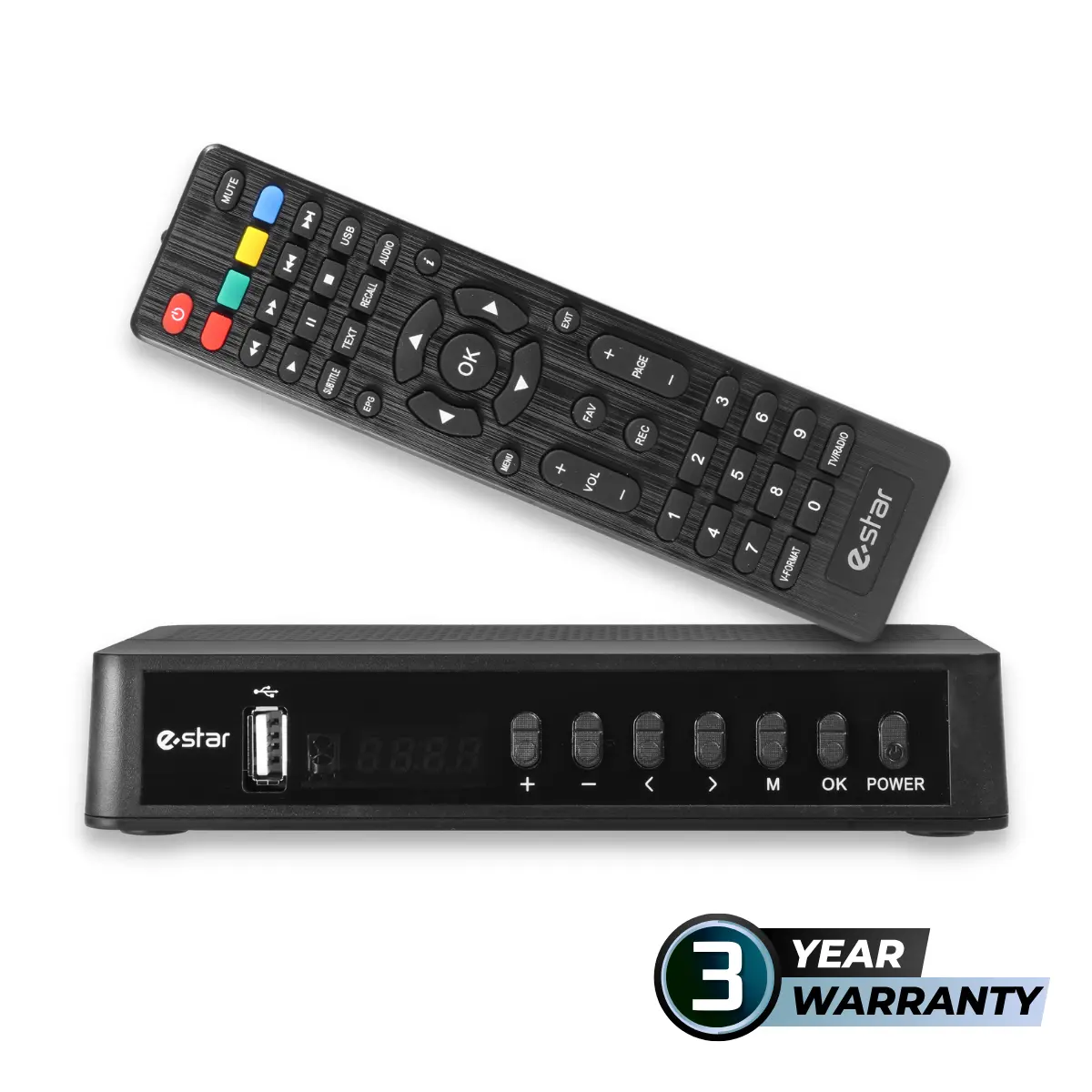ESTAR T2 618 UHD TV uztvērējs