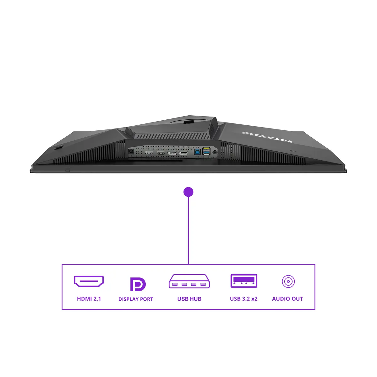 Монитор AOC AGON PRO AG276QZD2 Photo 4