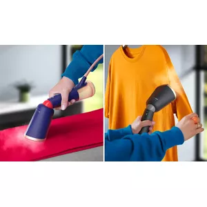 Plug and play: ready to use in seconds, no ironing board needed