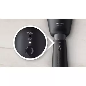 Eco and Max settings: choose the one to suit your outfit