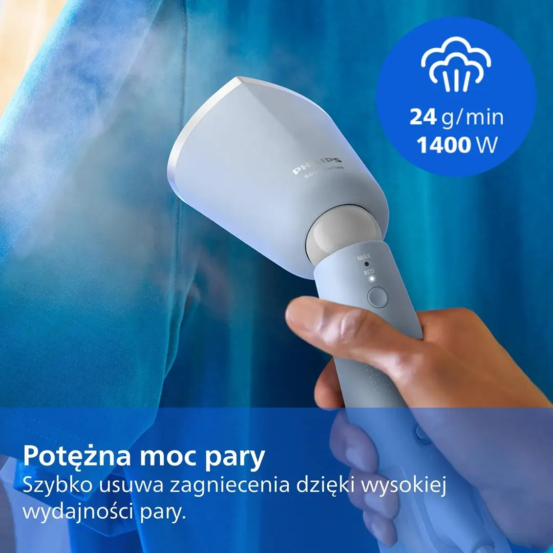 Philips 5000 series Rokas apģērbu tvaicētājs Photo 20