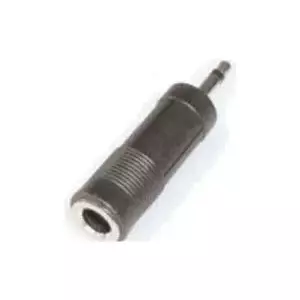e+p GS 9 cable gender changer 3.5mm Mono (M) to 6.35 Mono (F) Black