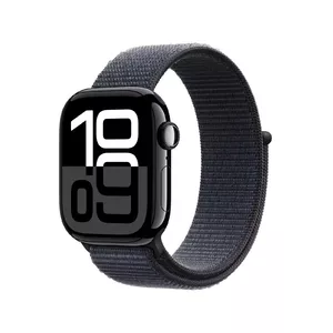 Умные часы Apple Watch Series 10 GPS + Cellular 42mm Jet Black Aluminium Case with Ink Sport Loop