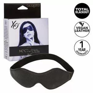 Маска для глаз CALEXOTICS Nocturnal — ПВХ-кожа, чёрная, анатомическая