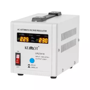 Voltage stabilizer KEMOT SER-500 automatic model SER-500 for mains voltage regulation
