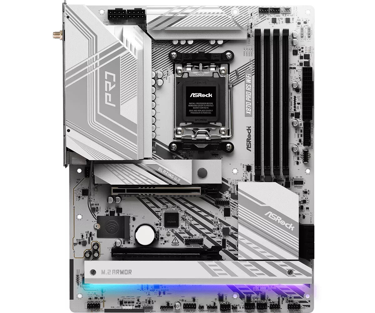 Mātesplate Asrock X870 Pro RS WiFi