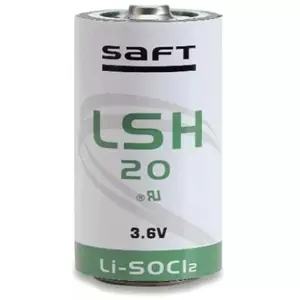 Portatīvais akumulators Bateria LSH20 D/R20 LiSOCl2 SAFT 3.6V 13000mAh