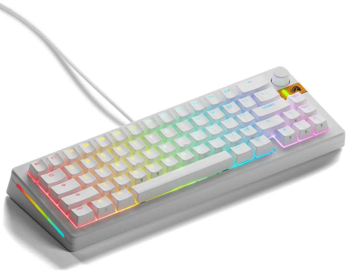 Mehāniskā 65% spēļu tastatūra GLORIOUS GMMK