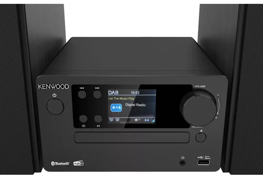 Home audio micro system Kenwood M-725DAB-B Photo 2