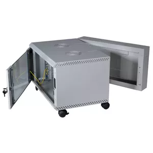Freestanding rack EFB Elektronik 691721VTS.60 — 21U stainless steel, IP20, 50 kg, key lock