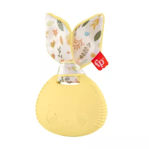 Teether Fisher-Price Snuggle Bunny Silicone Yellow 3 months