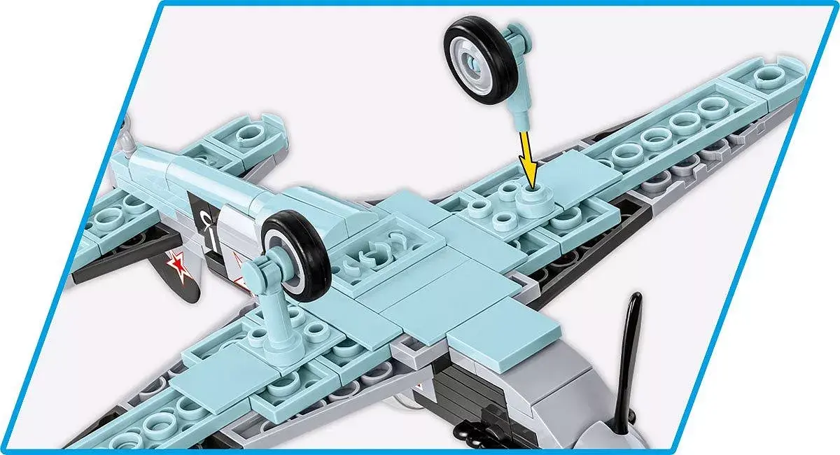 Cobi Yakovlev Yak-1b building blocks, 142 pcs Photo 4