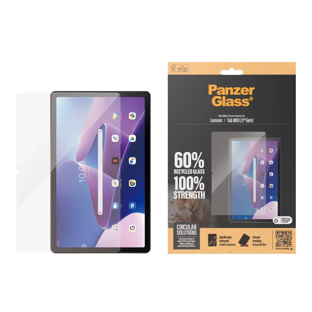 Screen Protector PanzerGlass Lenovo Tab M10 3rd Gen Photo 2