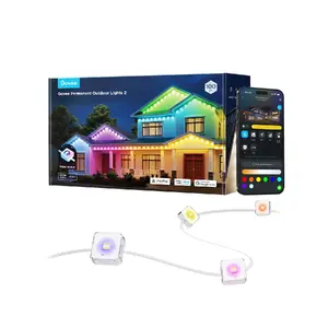 Govee Permanent Outdoor Lights 2 smart wall light Wi‑Fi/Bluetooth, white, 36V input, 30m cable