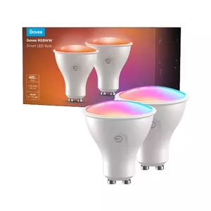 Smart bulb Govee H600D Wi-Fi Bluetooth 4.8W White 2 pcs