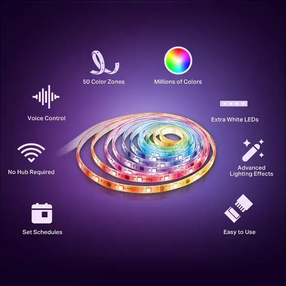 Viedā LED lente TP-Link Tapo Photo 6