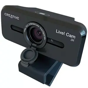 Webkamera Creative Labs Creative Live! Cam Sync V3 5 MP 2560 x 1440 USB 2.0 Melna