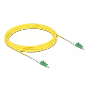 DeLOCK InfiniBand Оптоволоконный кабель 10м LC LC/APC Желтый