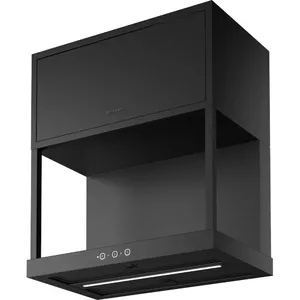 Wall-mounted hood Faber HOOD MODULAR F60 BK MATT — 720 m³/h, Black, Aluminium filter, 64 dB
