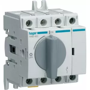 Выключатель-разъединитель Hager HAB403, 4 полюса, 32А