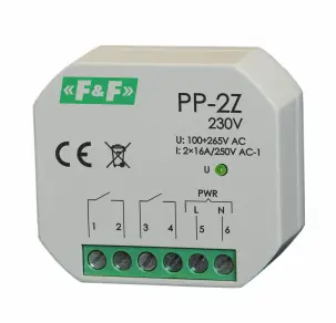 FF PP-2Z 230V Electromagnetic Relay 2Z 16A Photo 2