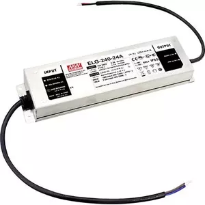LED driver MEAN WELL ELG-240-24-3Y Output power 240 W IP20