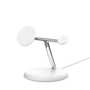 Зарядное устройство Belkin WIZ023VFWH Внутреннее USB Беспроводное для Наушников Смартфона Умных Часов Белое