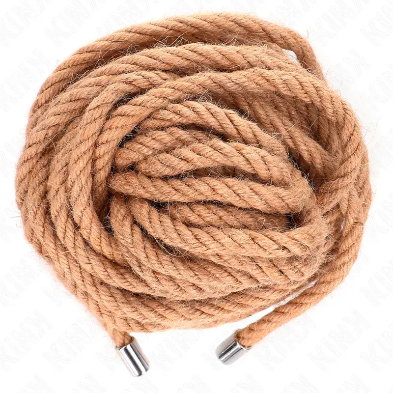 Бондаж KINK HEMP ROPE WITH METAL HEAD Photo 3