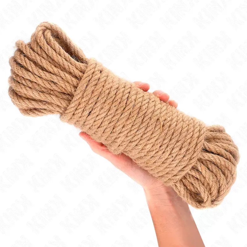 Bondažs KINK HEMP ROPE WITH METAL HEAD Photo 3